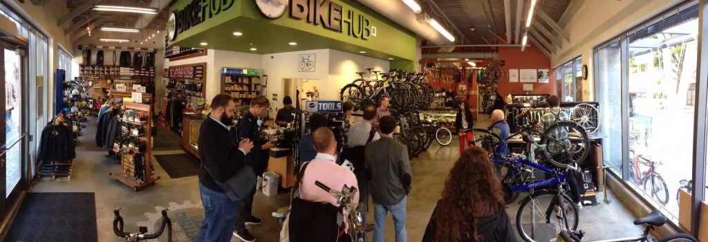 Interior of the PSU Bike Hub