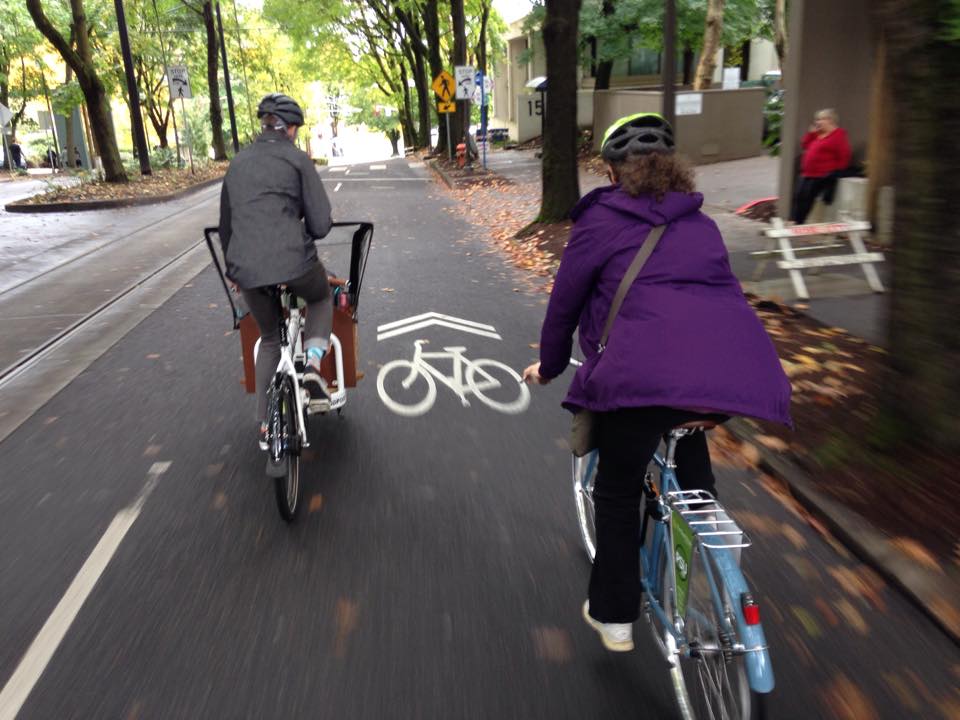 If the street doesn't have a bike lane it likely has sharrows